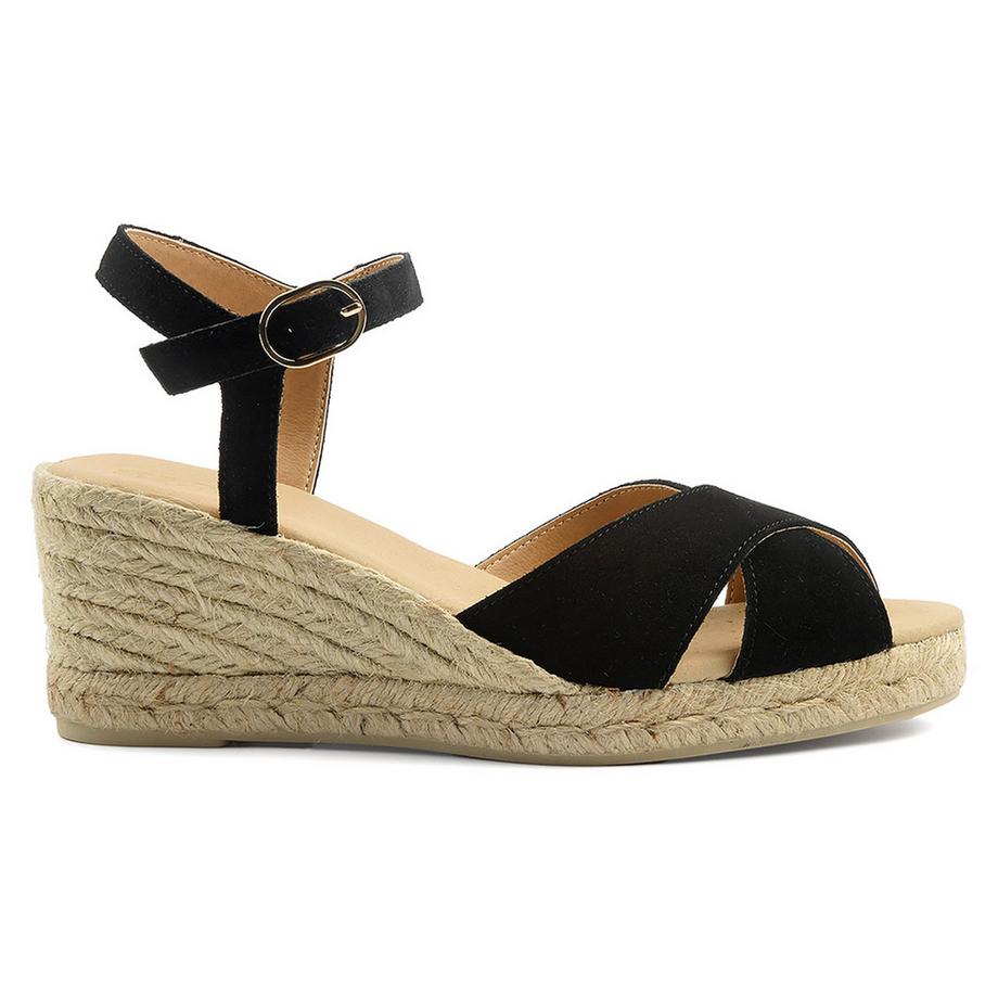 GEOX GELSA Sandales Compensées Espadrille  