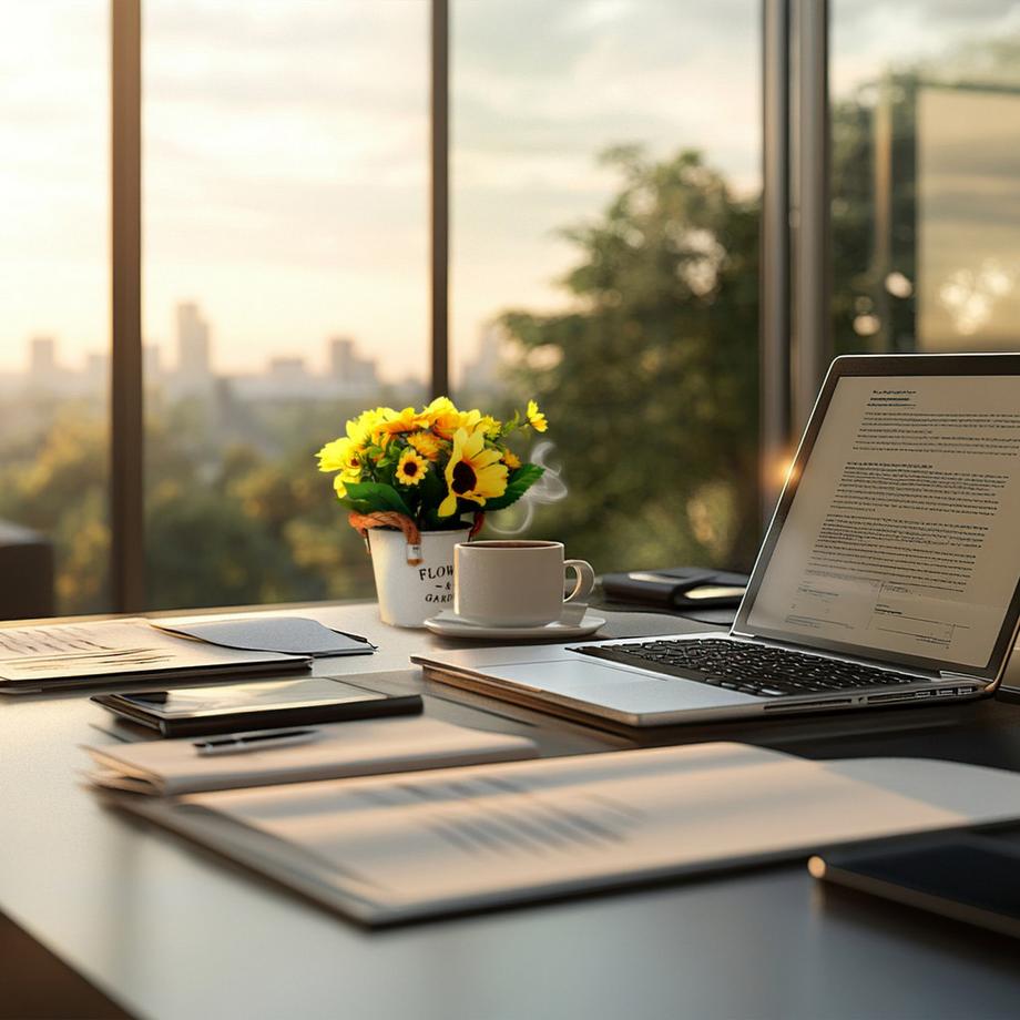 Northix Künstliche Sonnenblumentöpfe, 3er-Set  