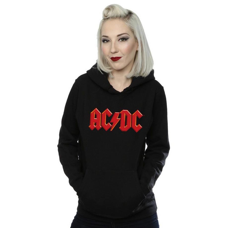 ACDC Logo Felpa con cappuccio  