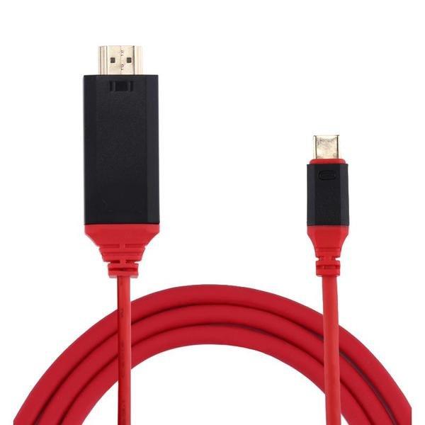 eStore  Adaptateur, USB-C vers HDMI - 2 m 