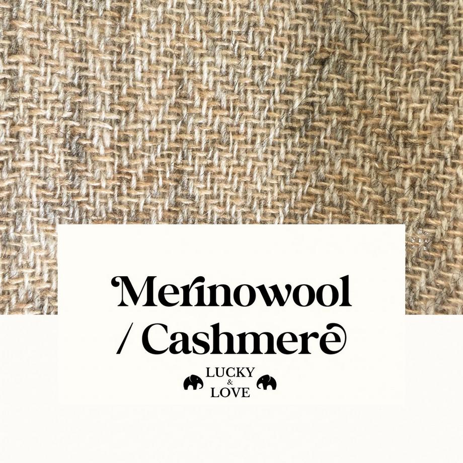 LUCKY & LOVE Celeste Kaschmir Merinoschal  