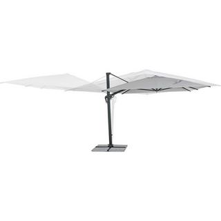 mutoni Sonnenschirm Ines 300x400 anthrazit-hellgrau  