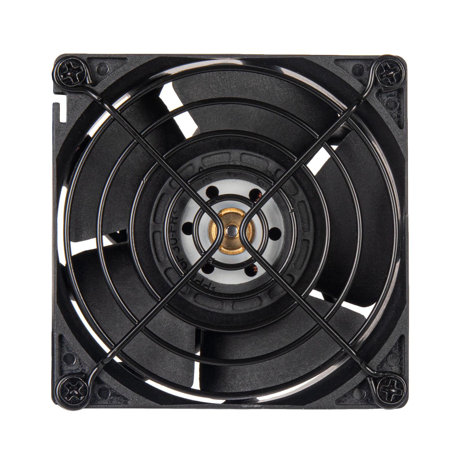 SilverStone  FHS 80X Boitier PC Ventilateur 8 cm Noir 1 pièce(s) 