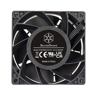 SilverStone  FHS 80X Boitier PC Ventilateur 8 cm Noir 1 pièce(s) 