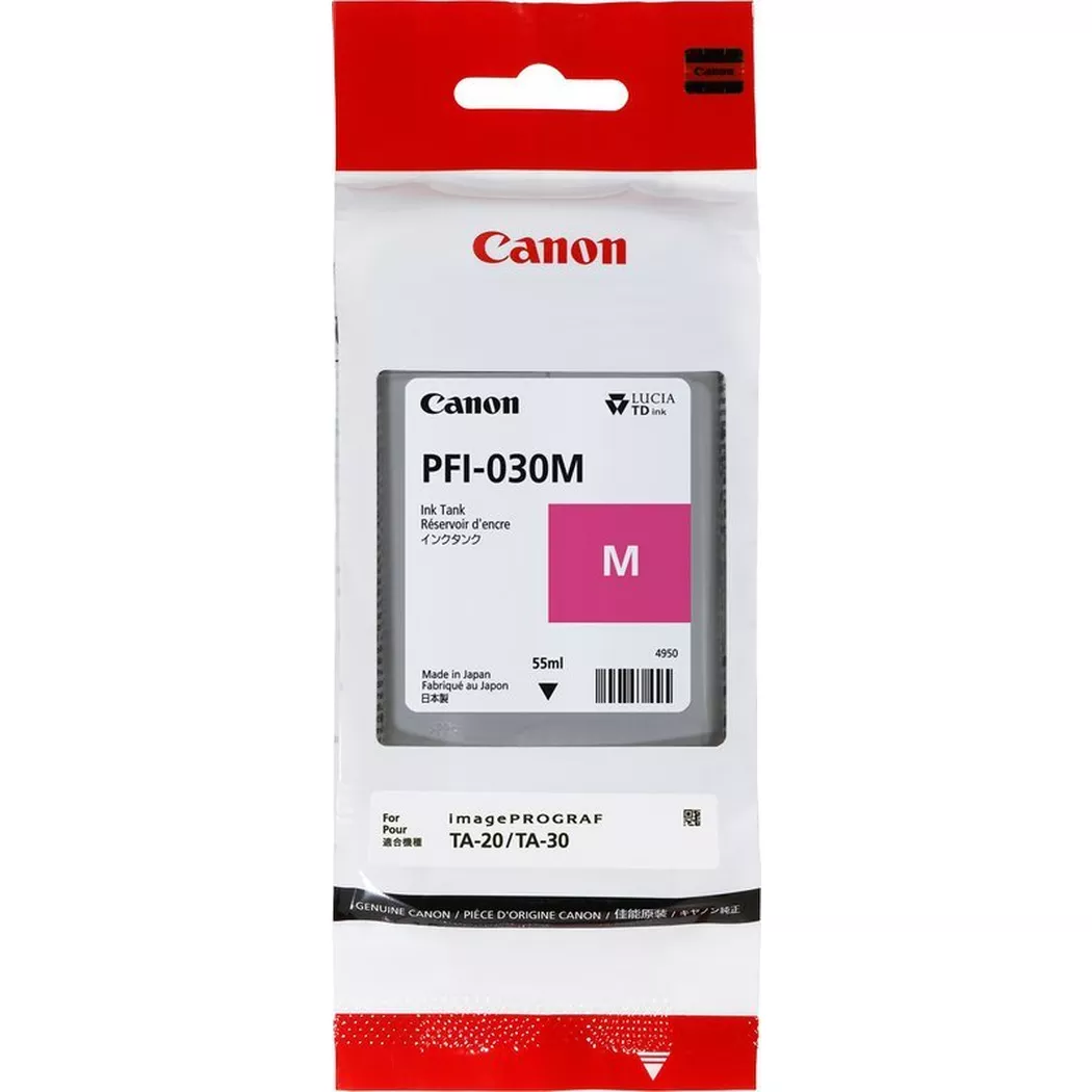 Canon – Tintenpatrone magenta PFI030M iPF TX-20 55ml, One Size