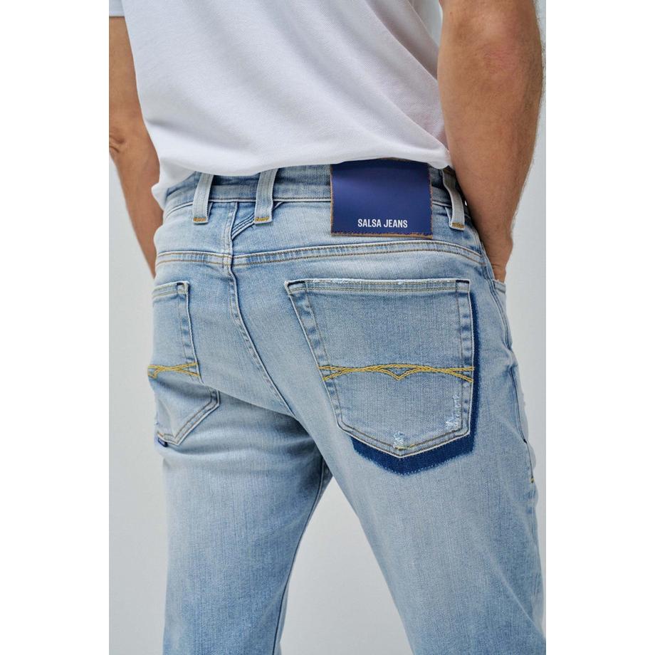Salsa Slim Jeans Destroyed  