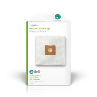 Nedis Sacchetto per aspirapolvere | 4 pz. | Sintetico | Più comunemente venduto per: Universale | Bianco  