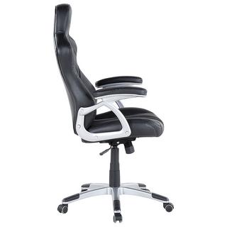 Beliani Bürostuhl aus Kunstleder Retro ADVENTURE  