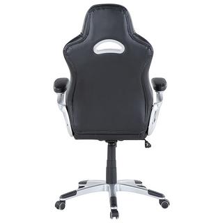 Beliani Chaise de bureau en Cuir PU Rétro ADVENTURE  