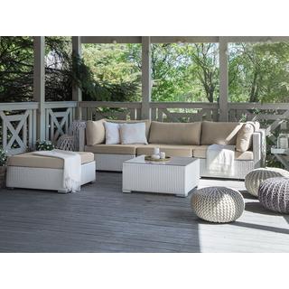 Beliani Set lounge pour jardin en Polyrotin Moderne SANO  