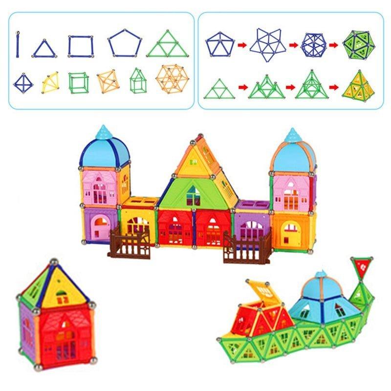 Gameloot  Witka, Jeu de construction magnétique - Château 