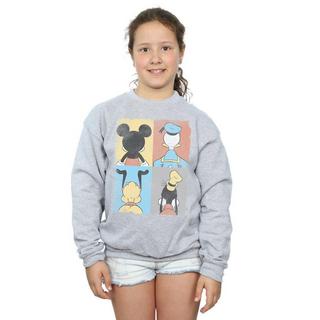 Disney  Four Backs Sweatshirt 