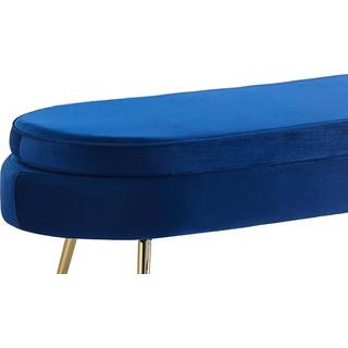 mutoni Tabouret Zebstox bleu foncé 142  