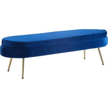 Tabouret Zebstox bleu foncé 142