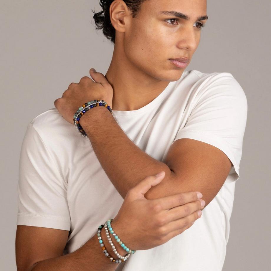 Balibay  Renas  Armband mit Steinen und 925 Silber 