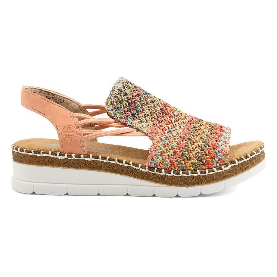 Rieker Flech Keilsandalen  