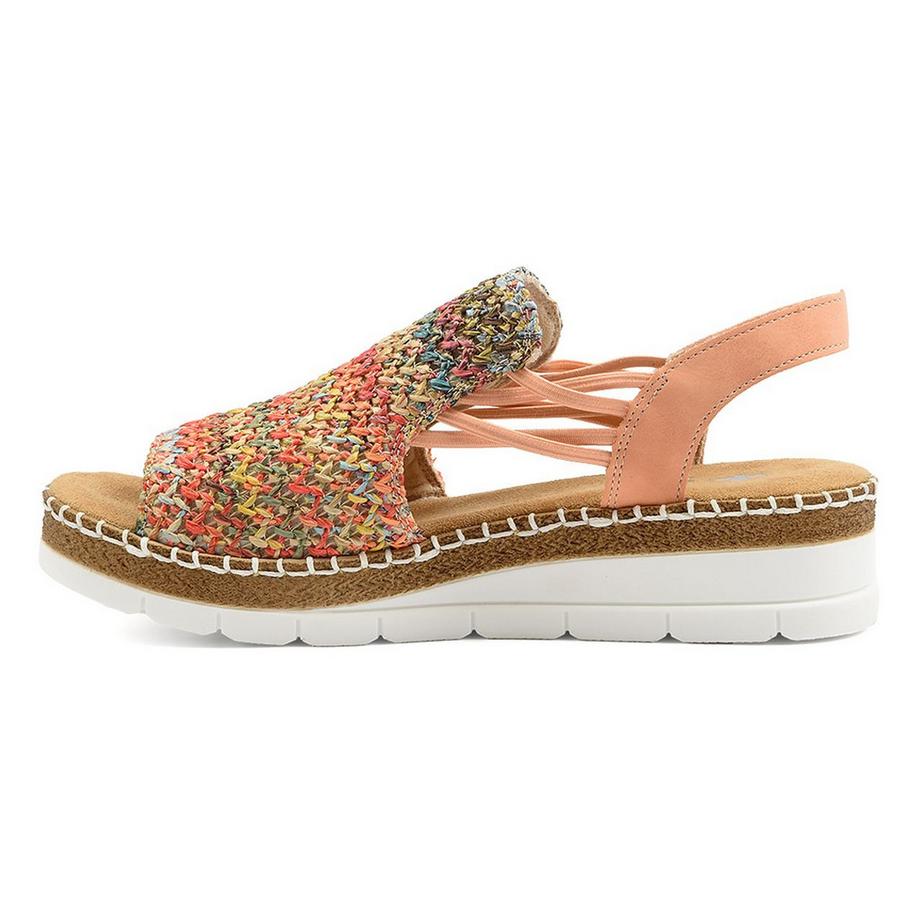 Rieker Flech Keilsandalen  