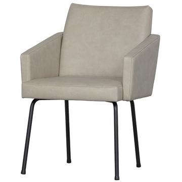 Fauteuil Mount aspect cuir naturel