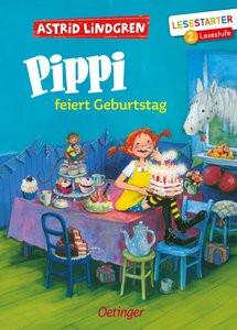 Pippi feiert Geburtstag Lindgren, Astrid; Engelking, Katrin (Illustrationen); Heinig, Cäcilie (Übersetzung) Gebundene Ausgabe 