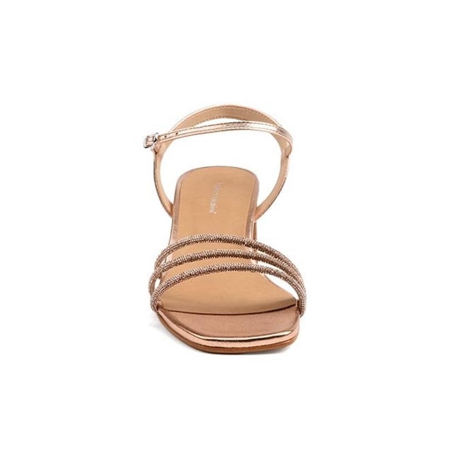 Andrea Sabatini Square Zehen Blockabsatz Sandalen  