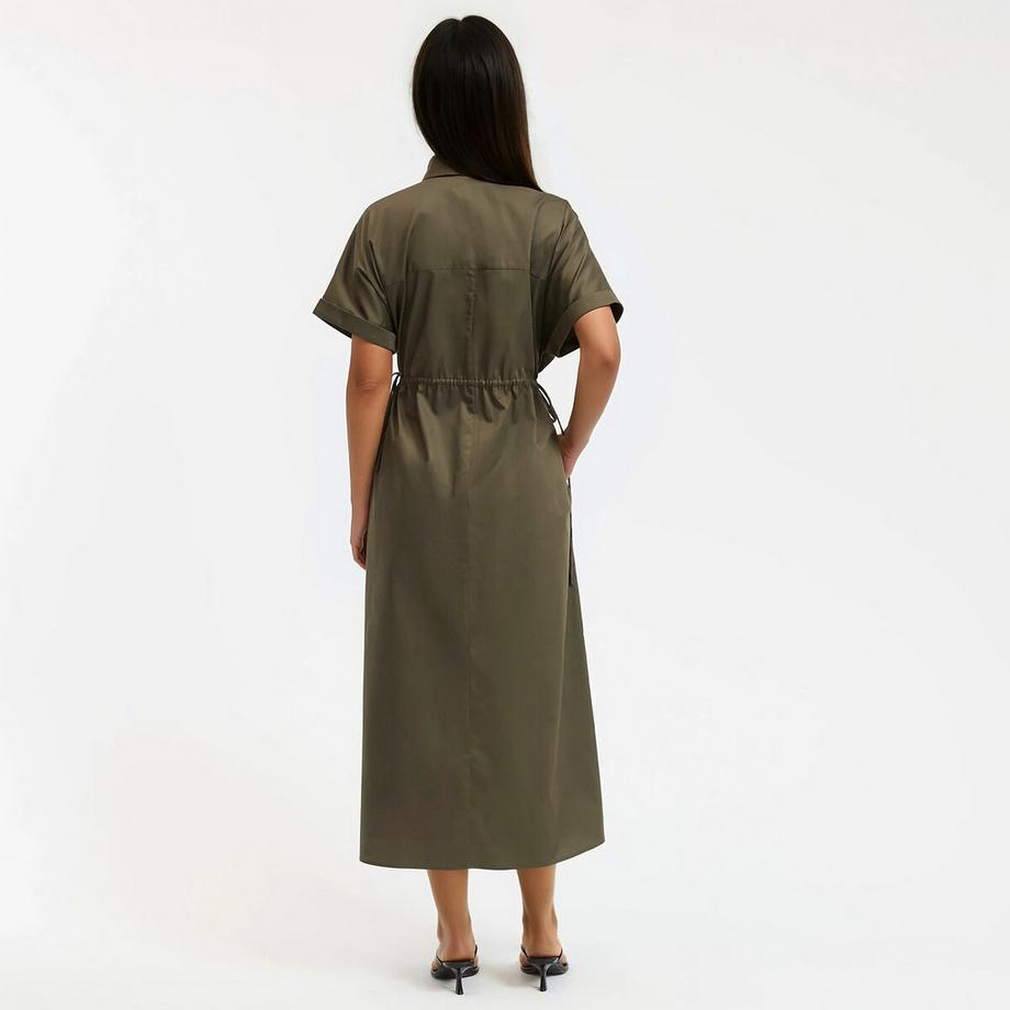 La Redoute Collections Langes Hemdblusenkleid  