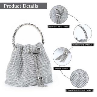 Only-bags.store Clutch Abendtasche Glitzer Umhängetasche kleine Paillettenhandtasche Umhängetasche Kettentasche Strass Clutch Abendtasche Glitzer Umhängetasche kleine Paillettenhandtasche Umhängetasche Kettentasche Strass 