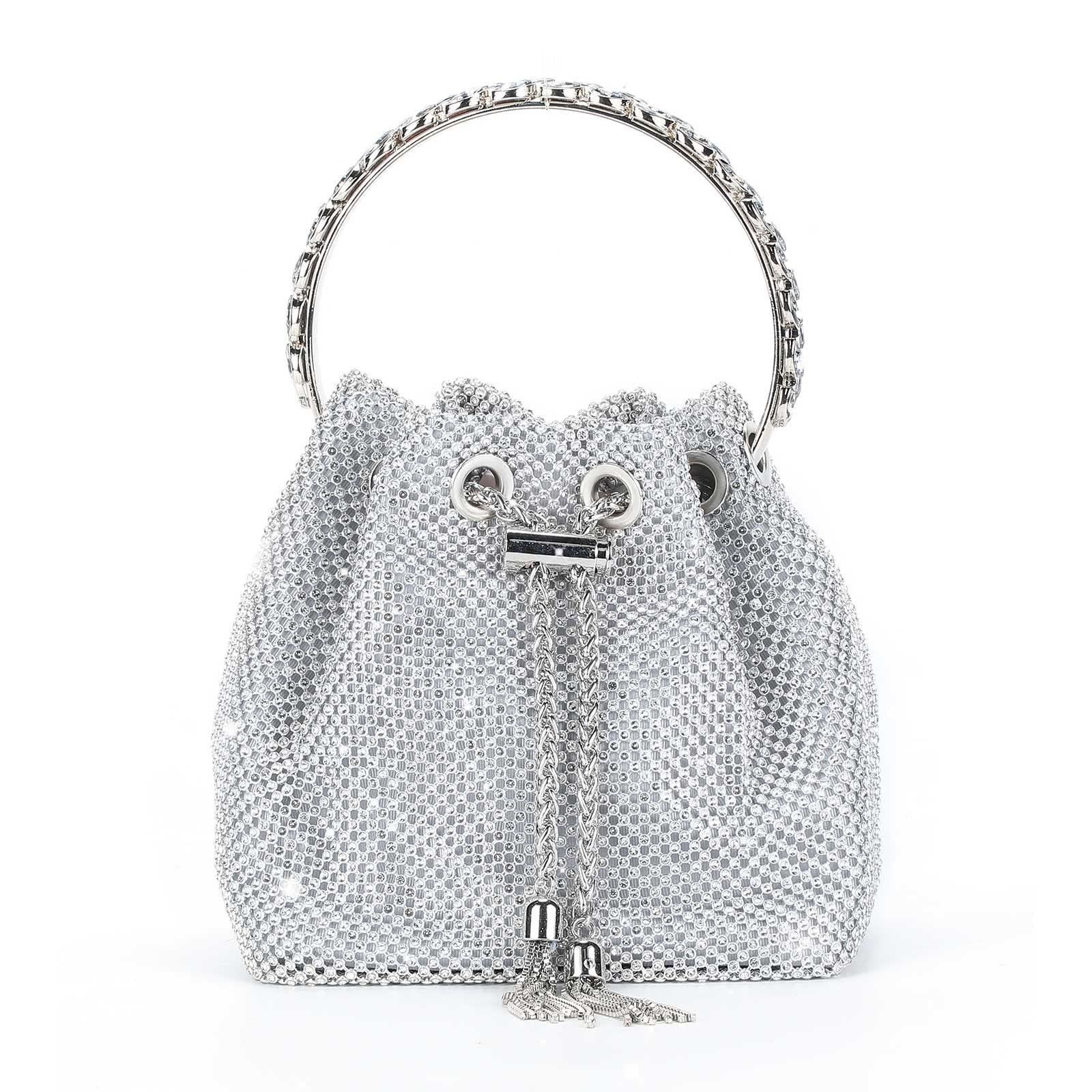 Only-bags.store Clutch Abendtasche Glitzer Umhängetasche kleine Paillettenhandtasche Umhängetasche Kettentasche Strass Clutch Abendtasche Glitzer Umhängetasche kleine Paillettenhandtasche Umhängetasche Kettentasche Strass 