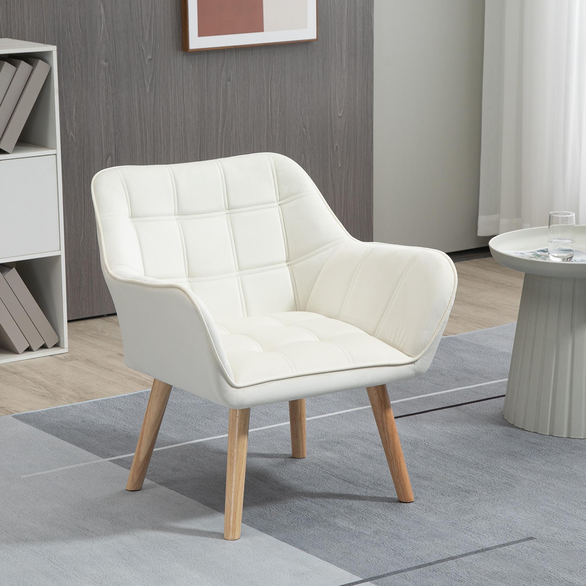 HOMCOM Fauteuil simple  