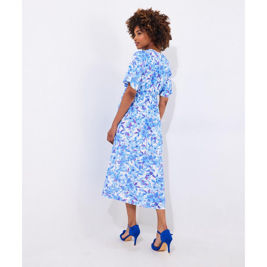 Joe Browns Abito Midi Floreale Maniche Svolazzanti  