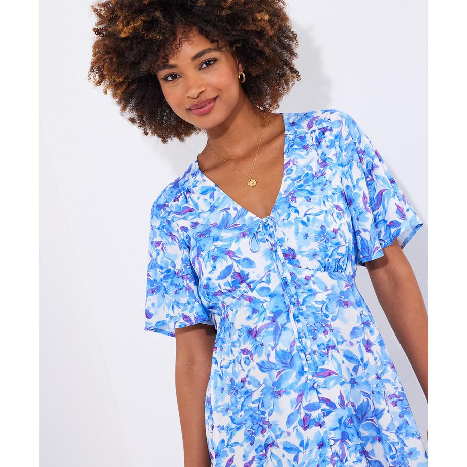 Joe Browns Abito Midi Floreale Maniche Svolazzanti  