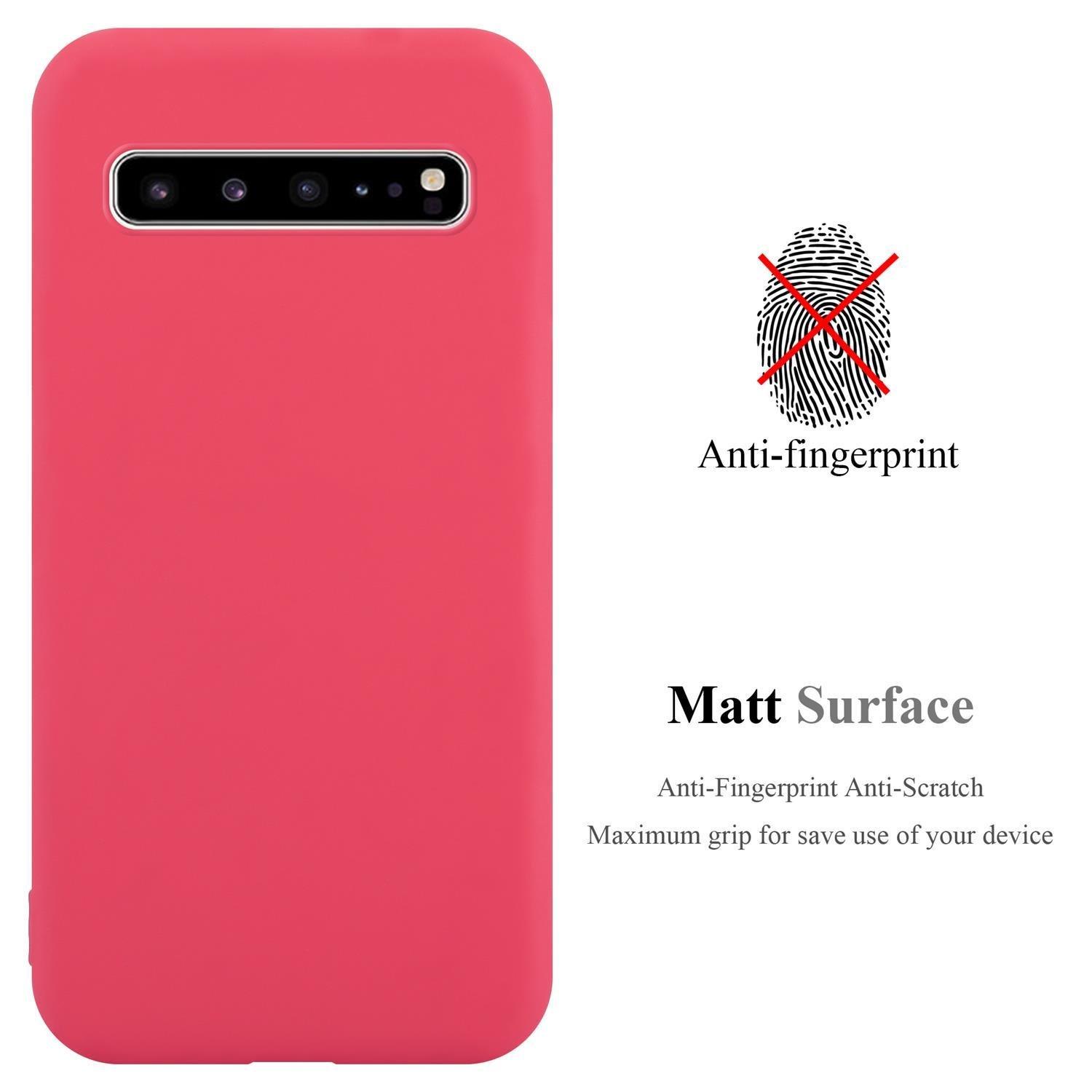 Cadorabo  Housse compatible avec Samsung Galaxy S10 5G - Coque de protection en silicone TPU flexible 