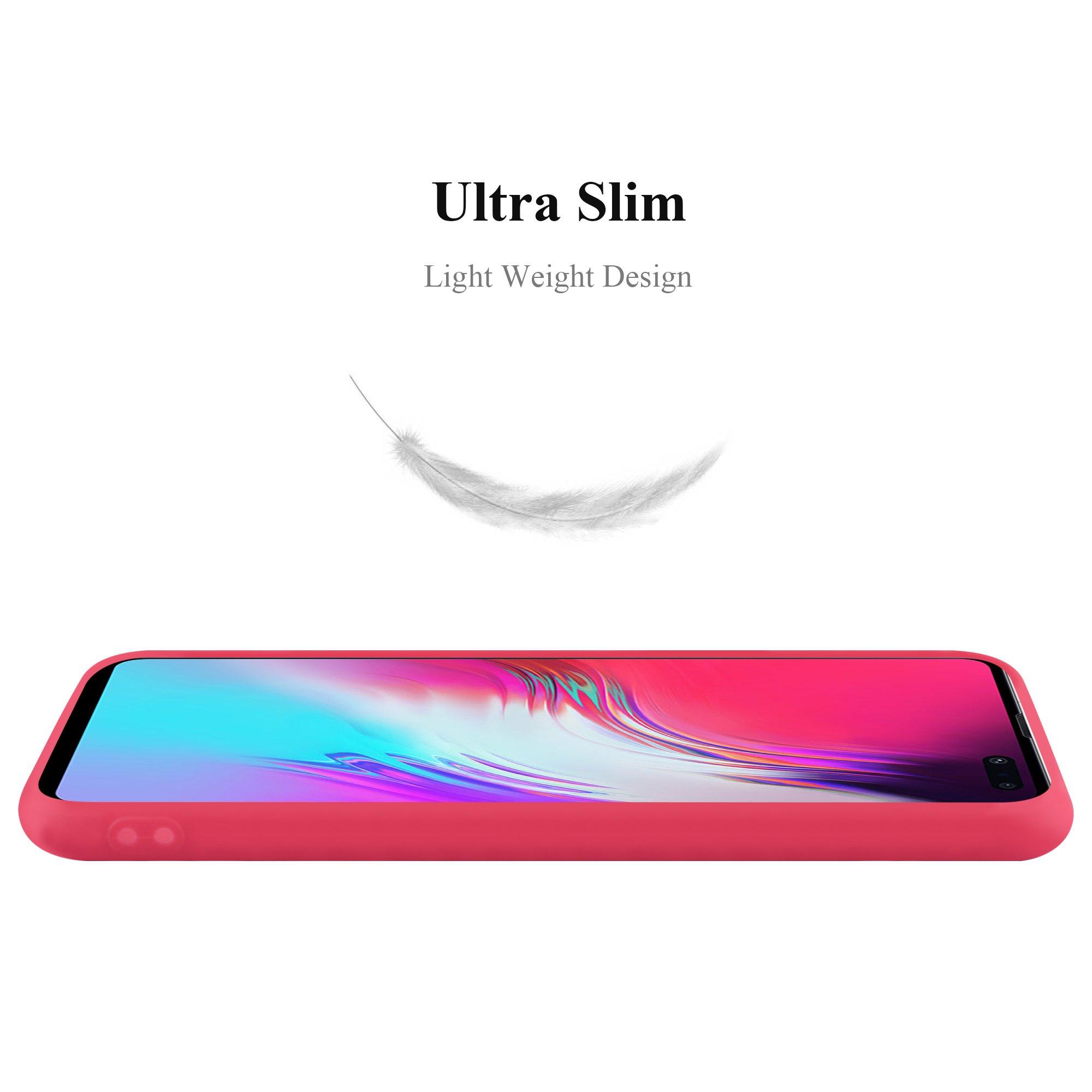 Cadorabo  Housse compatible avec Samsung Galaxy S10 5G - Coque de protection en silicone TPU flexible 