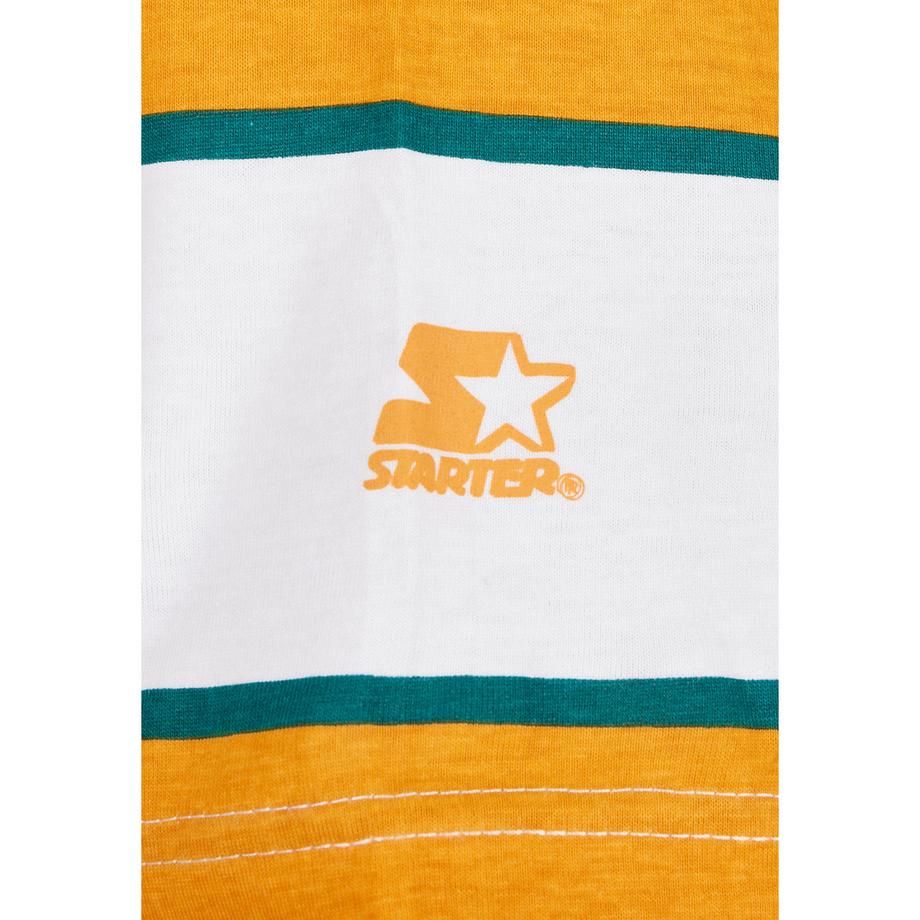 URBAN CLASSICS Starter Logo T-Shirt a Righe  