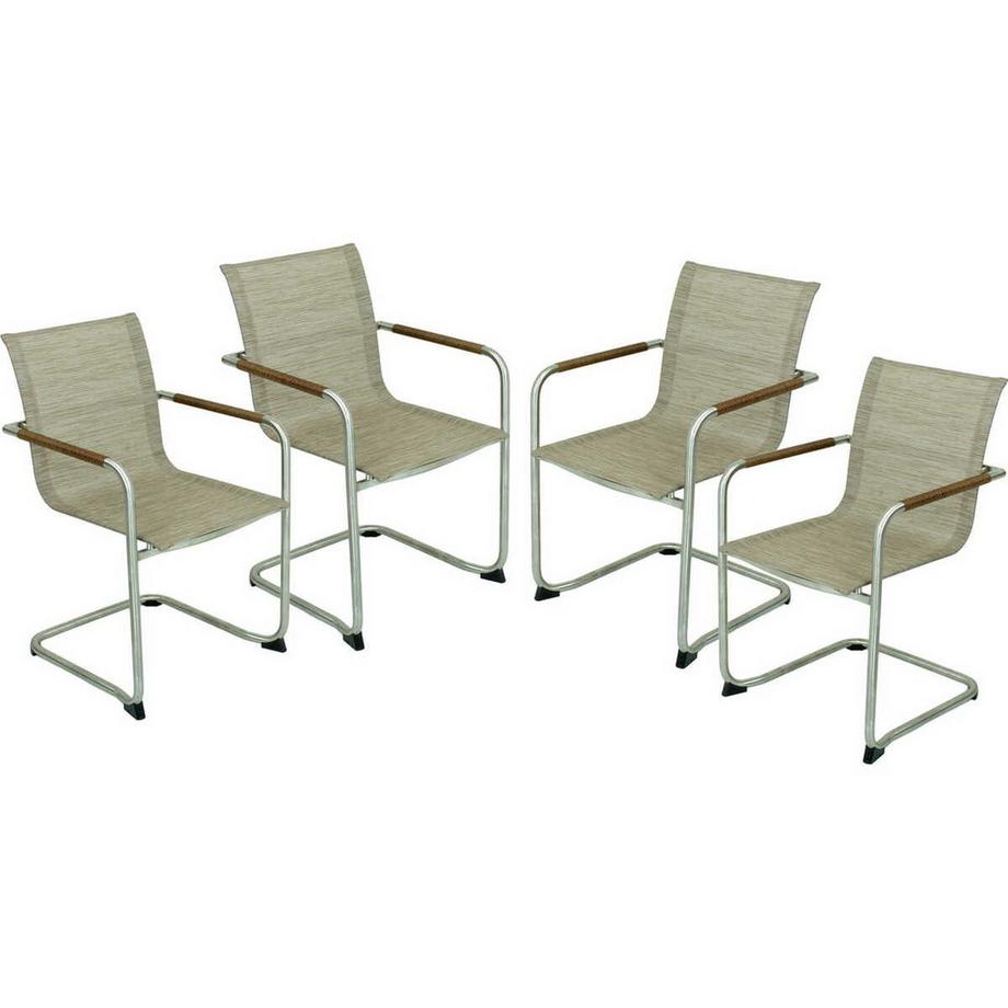 Garten Freischwinger Nova (4-er Set)