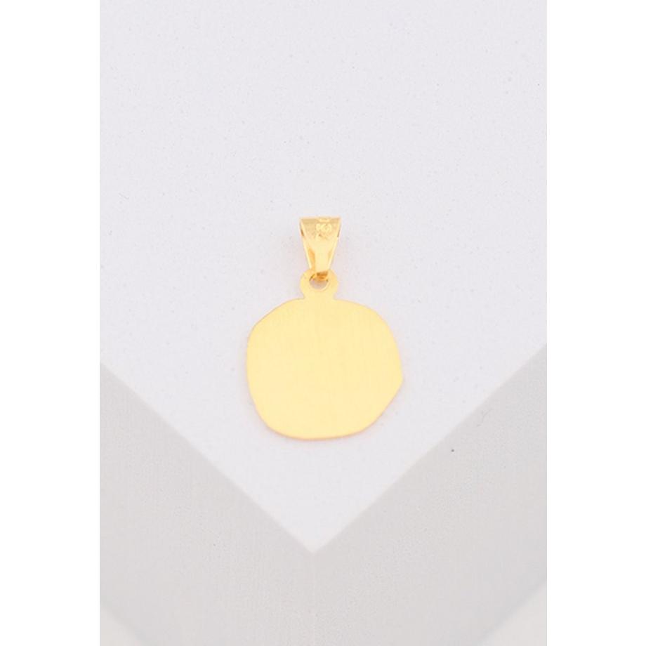 MUAU Schmuck  Pendentif ange en or jaune 750, 11mm 