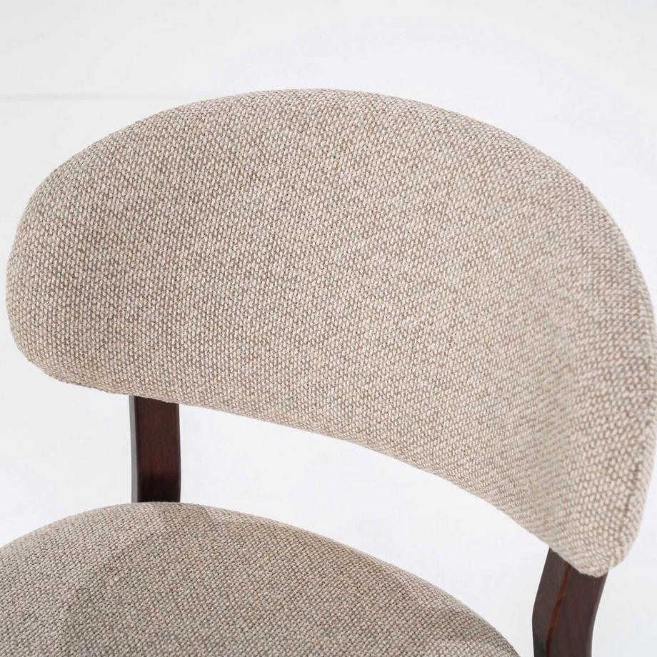mutoni Tabouret de bar Mikky marron - Moon taupe  