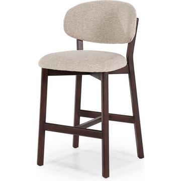 Tabouret de bar Mikky marron - Moon taupe