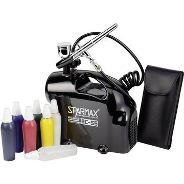 Sparmax Airbrush-Set mit Kompressor
