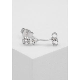 MUAU Schmuck  Ohrstecker Diamant 0.30ct. Weissgold 750 