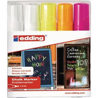 Edding EDDING Windowmarker 4090 4-15mm, 5 Farben ass.  