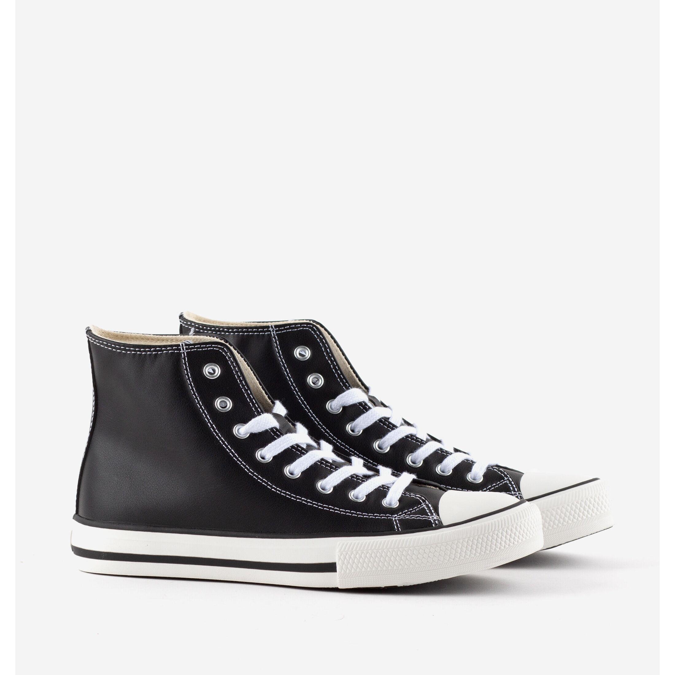 Victoria  hohe sneakers aus kunstleder für damen tribu 