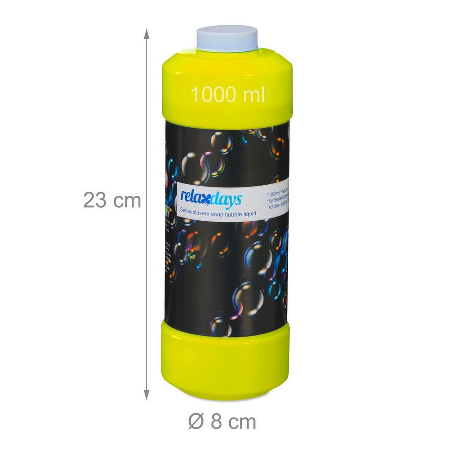 B2X  set di 3 ricariche per bolle di sapone da 1 l 