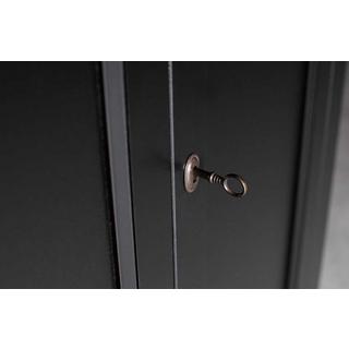 mutoni Armoire murale Eva pin noir  