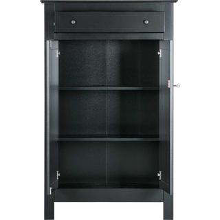 mutoni Armoire murale Eva pin noir  