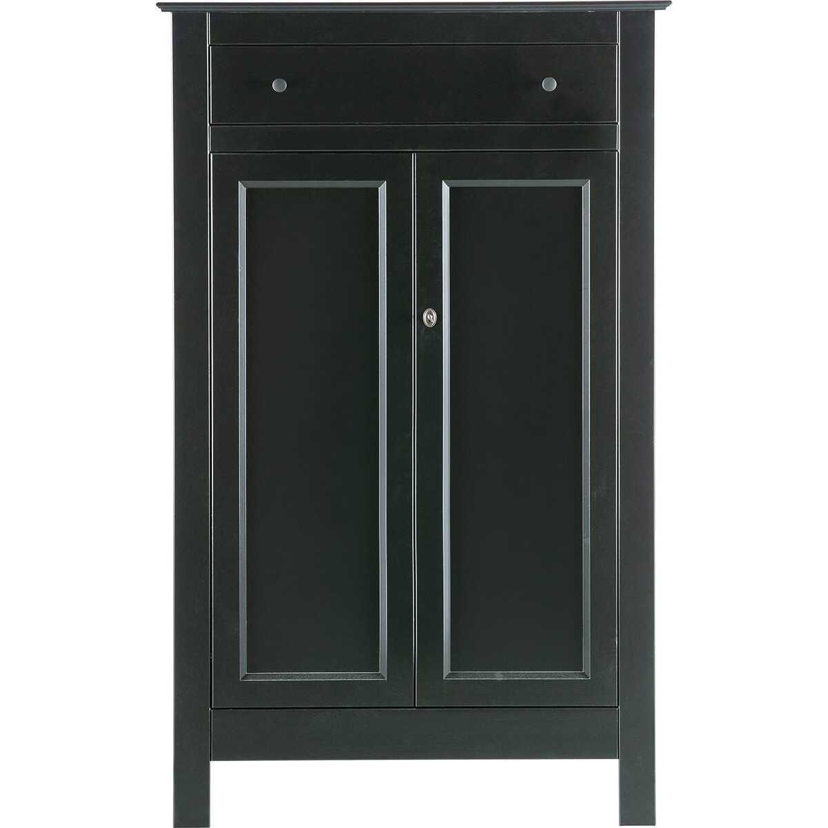 mutoni Armoire murale Eva pin noir  