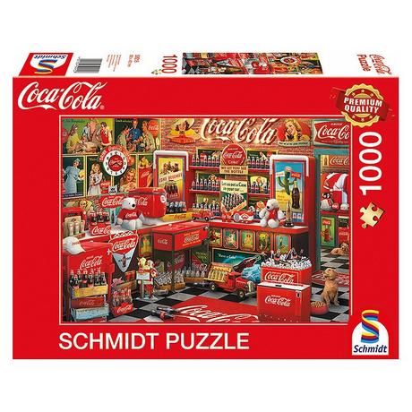 Schmidt  Puzzle Coca Cola Motiv 3 (1000Teile) 