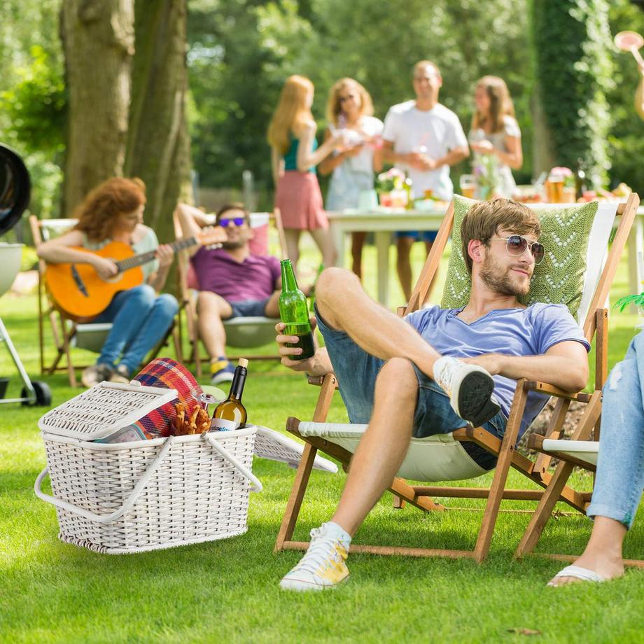 Northix Cestino da picnic con coperchio  