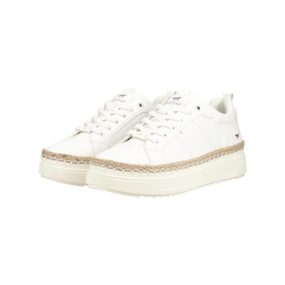 Mustang Sneaker à plateforme avec semelle espadrille  