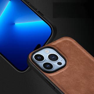 Cover-Discount  iPhone 15 Pro Max - Retro Schutzhülle Kunstleder 