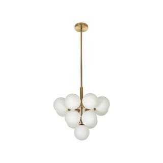 Beliani Lampadario en Ferro Glamour BIRRIE  